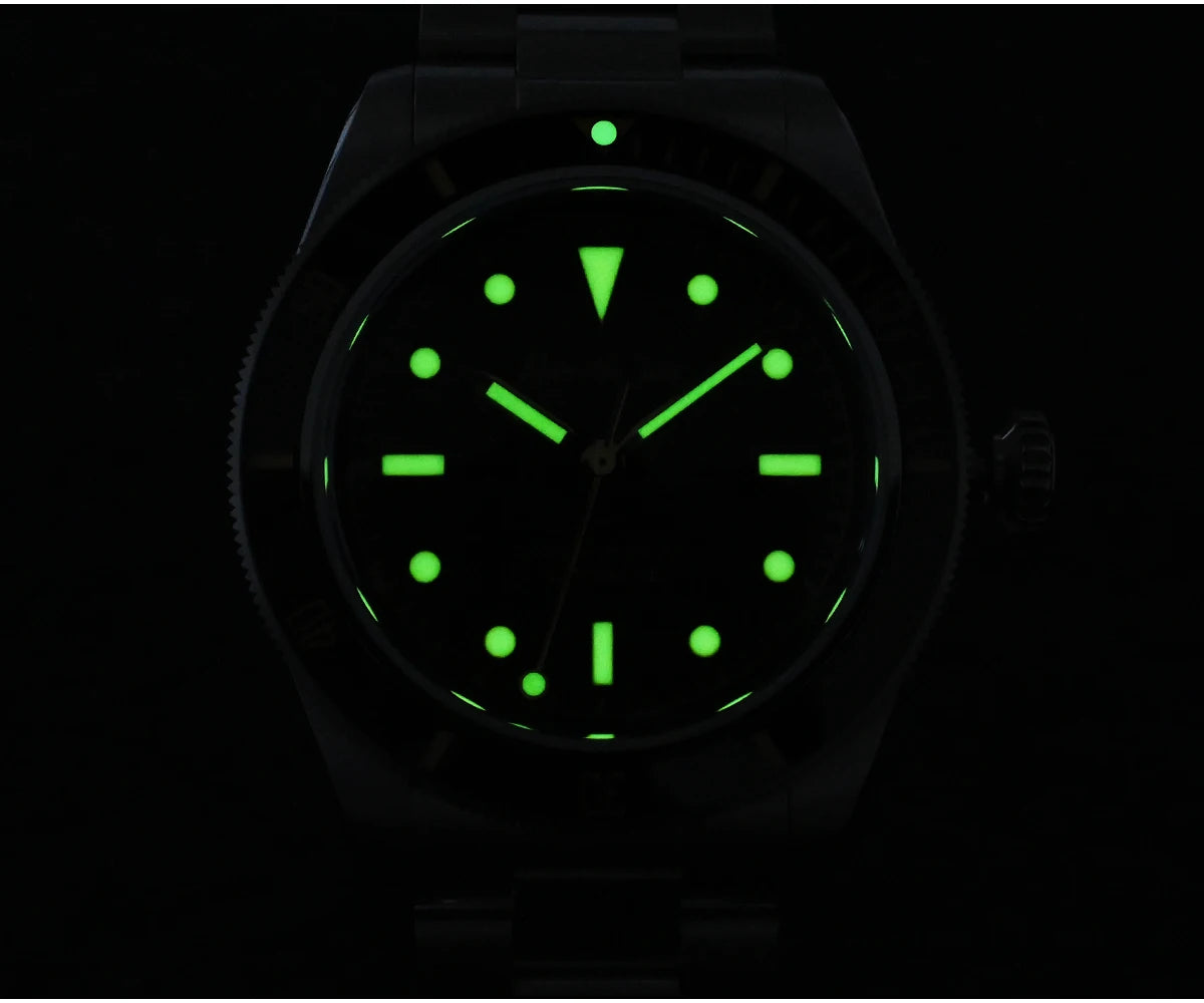 San Martin Vintage 38mm 6200 Diver Watch New Upgraded for Men Luxury NH35 Automatic Mechanical Sapphire Waterproof 200m Relojes