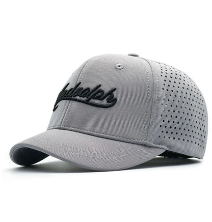 Gorra de béisbol para hombre con cabeza grande, parte trasera cerrada, ala corta de 5 cm, gorras ajustadas de malla, gorras elásticas totalmente cerradas, tallas 56-60 cm y 61-65 cm