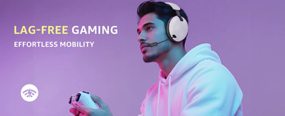 Acinaci BL500 Wireless Gaming Headset 2.4G Bluetooth 5.3 & Wired – Noise Cancelling Mic, 30H Battery, 50mm Drivers for PC, PS5, PS4