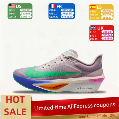 Nike Zoom Fly 6 Eliud Kipchoge – wygodne, stylowe, modne i wszechstronne niskie buty do biegania w stylu unisex, kolor szaro-zielony, HJ7038-600