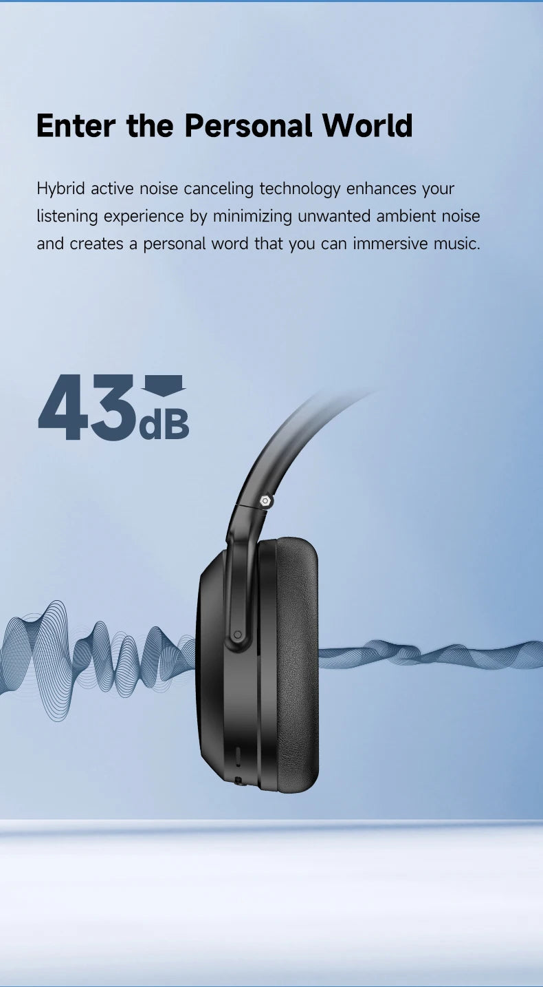 EDIFIER WH700NB Pro -43dB Hybrid ANC Wireless Over-Ear Headphones Bluetooth 5.4 Hi-Res 56H Playtime Fast Charging AI Clear Calls