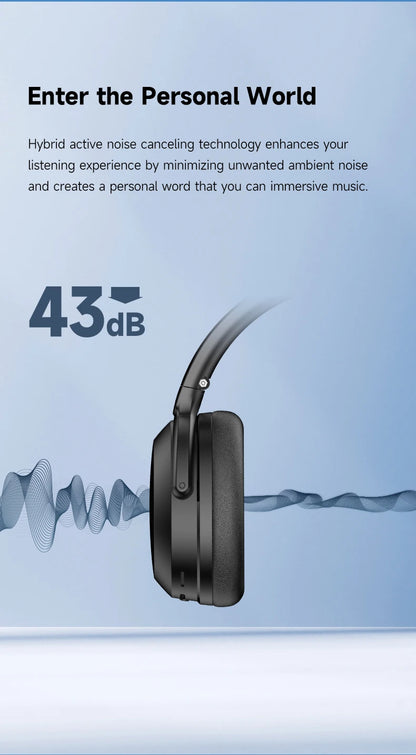 EDIFIER WH700NB Pro -43dB Hybrid ANC Wireless Over-Ear Headphones Bluetooth 5.4 Hi-Res 56H Playtime Fast Charging AI Clear Calls
