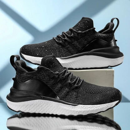 NEW Mijia Sport Shoes 4 Lightweight Ventilate Elastic Knitting Leisure Shoes Breathable Non Slip Sneaker Running Trainer Sneaker