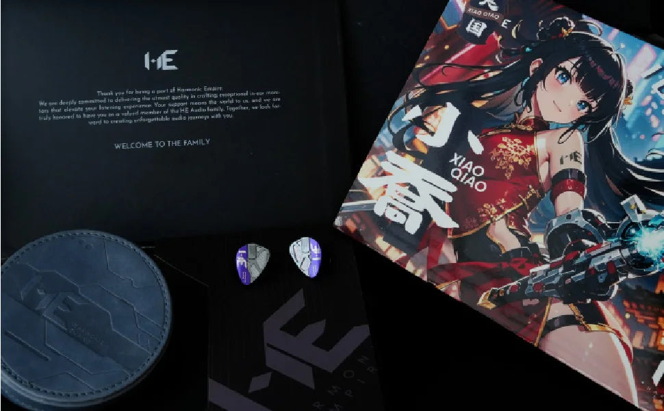 HE XIAOQIAO TANGZU Single Dynamic Driver 1DD Hi-Fi In-Ear Earphones Wired Earbuds with Furukawa OFC Cable for Audiophiles
