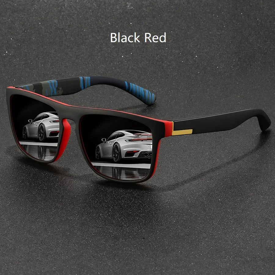 Classic Vintage Fashion Square Sunglasses Fashion Luxury Brand Men Women Fishing Driving Eyewear Designer Sun Glasses