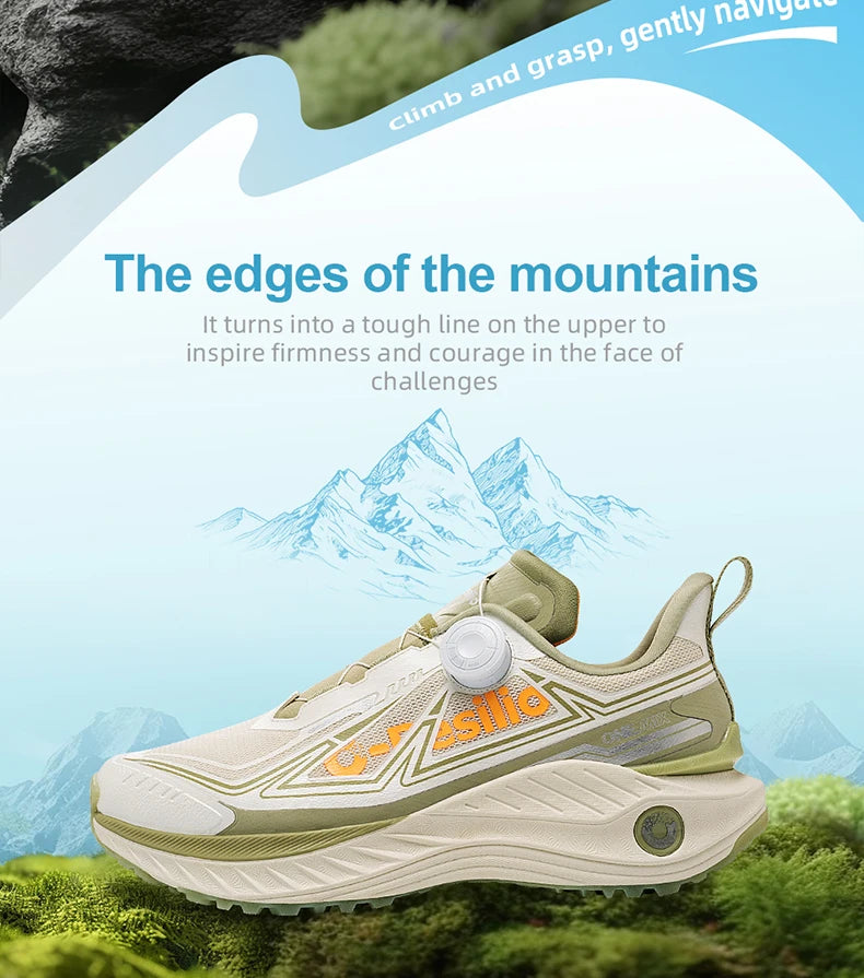 Zapatillas de running para exterior ONEMIX: zapatillas elásticas de trail para hombre, ligeras y transpirables; zapatillas para mujer; zapatillas informales para pareja; zapatillas impermeables.