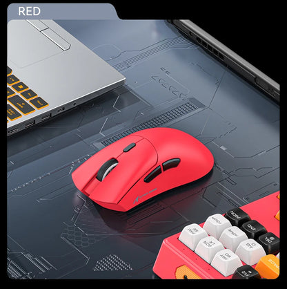 Attack Shark R1 Wireless Gaming Mouse 18000 DPI, Tri-Mode Bluetooth & 2.4GHz, PAW3311 Sensor, 1000Hz Polling Rate, Programmable RGB Gaming Mouse