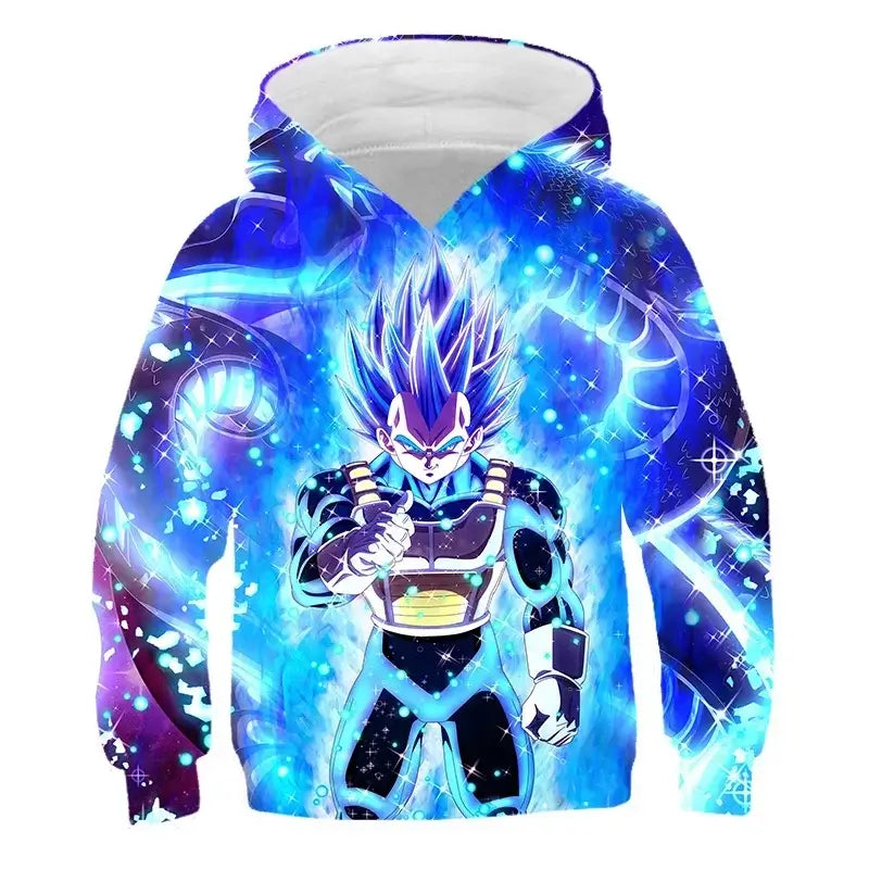 2025 Autumn Cool Dragon Ball Z Kids Boys Sweatshirts Children Casual Boy Hoodies Pullover Anime Dragon Ball Hoodie Hooded Coats, Fraquane SAS