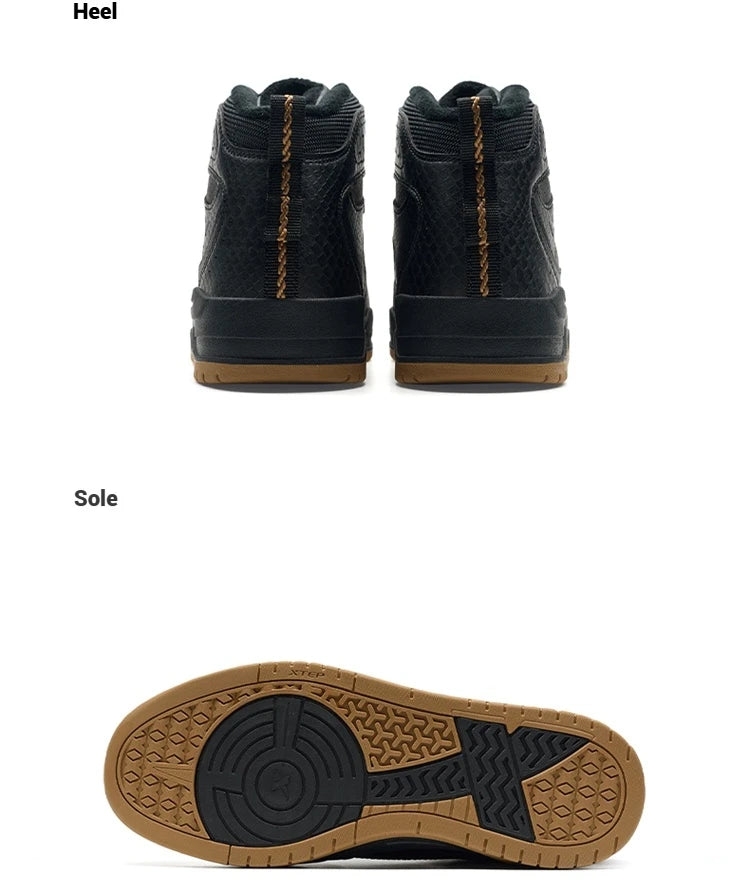 Sapatilhas Xtep Cutton para homem, estilo urbano, com amortecimento, macias, resistentes, envolvente, com rebote, para lazer e atividades ao ar livre, 875319370003