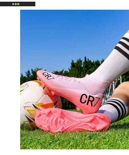 Botas de fútbol para hombre nuevas en oferta, zapatillas profesionales de futsal de alta calidad, tacos de fútbol para mujer unisex, ultraligeras TF/FG
