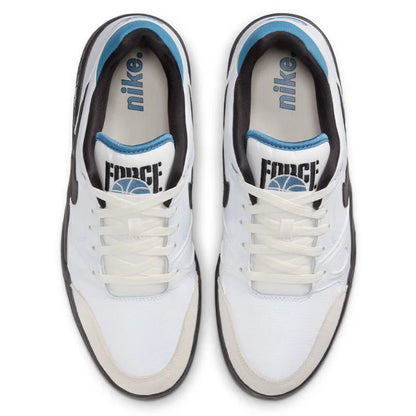 Buty skateboardowe Nike Ful Force Low-Top dla mężczyzn, czarne/białe/niebieskie, HJ7262-100