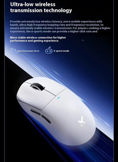 MCHOSE M7 Ultra Εργονομικό Gaming Mouse PAW3950 Super Sensor TOPSPEED Ρυθμός αναφοράς 8000Hz Ελαφρύς σχεδιασμός Realtek Master Mice