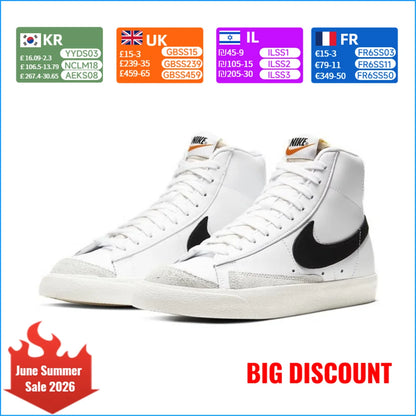 Nike Blazer Sneakers Classic Retro Design Durable Comfort for Casual Everyday Wear CZ1055-100