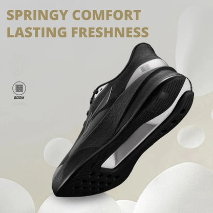 Chaussures de course Li-Ning CHAOYING pour homme, amortissantes, légères et souples, technologie TEMPO BOUNSE, confortables, modèle ARBW007