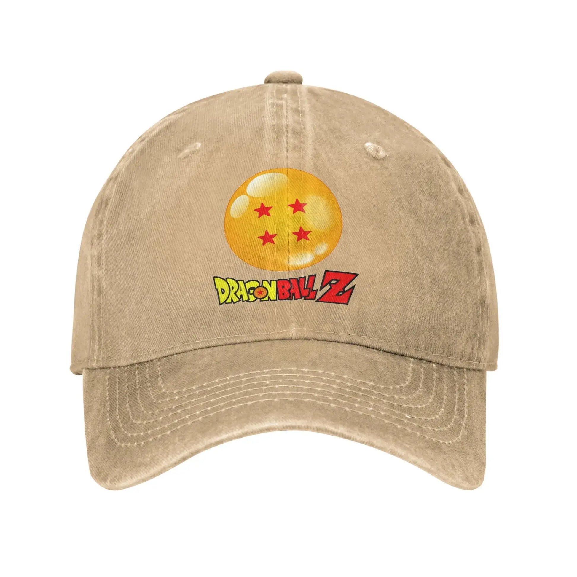 Produit gaming premium Fraquane Star Dragon Sphere Anime Goku Unisex Style Baseball Caps Dragon Ball Distressed Denim Hats Cap Outdoor Adjustable Fit Sun Cap