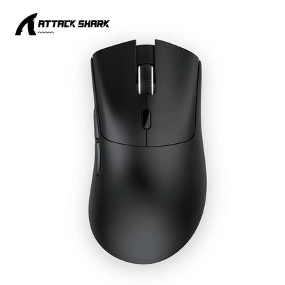 Bluetooth мишка ATTACK SHARK R1 – популярна мишка, представена от инфлуенсъри, автентична директно от марката, сензор PAW3311 с 1K Hz за гейминг