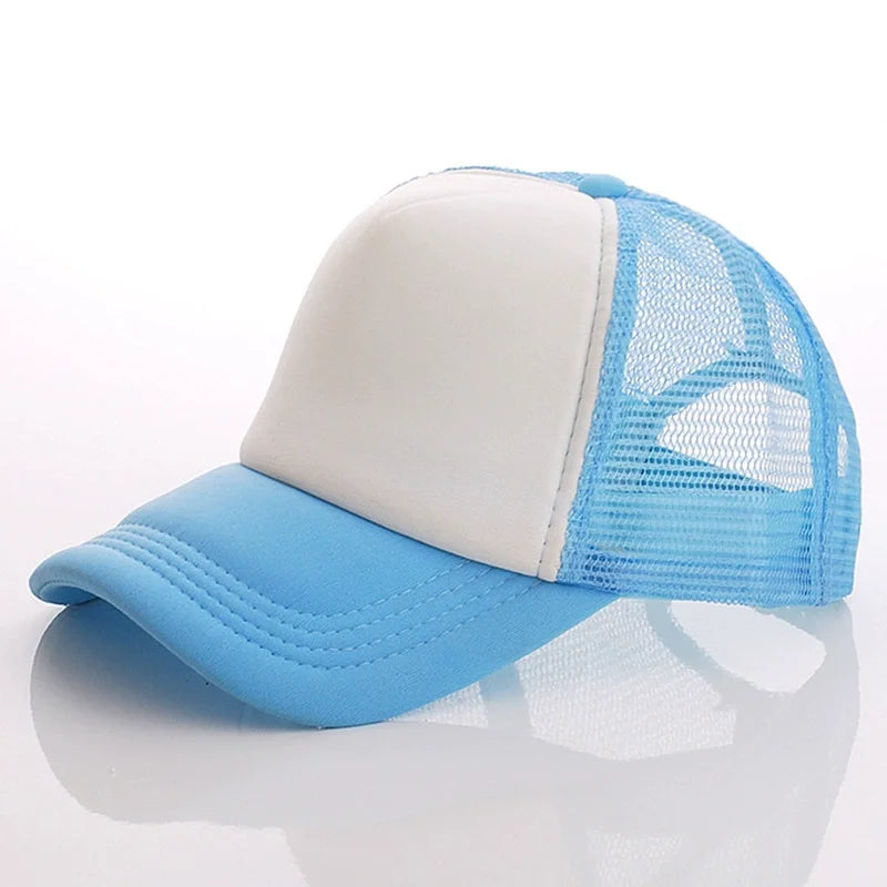 Sublimation Blank Hats Baseball Cap Snapback Hat For Children Adult Adjustable Hats Fashion New Sports Advertising Caps