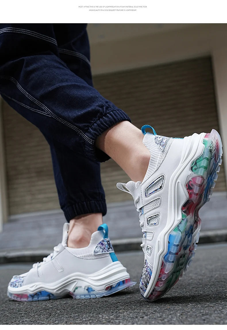 2023 new Shoes For men Sneakers Male casual Mens Shoes tenis Luxury shoes Trainer Race Breathable Shoes fashion loafers running