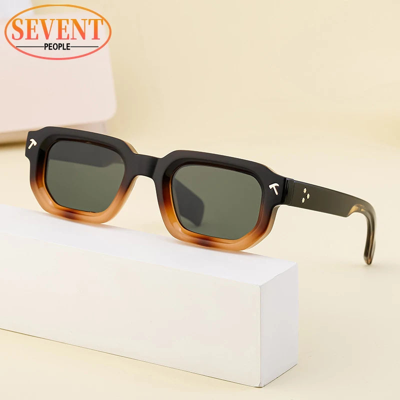 Polarized Square Sunglasses Men 2026 Luxury Brand Designer New Fashion Rectangle Sun Glasses For Women Driving Shades Eyewear