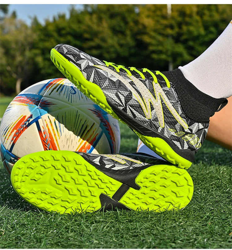 Męskie buty piłkarskie, oddychające, sportowe, treningowe, z kolcami, do futsalu, na sztuczną murawę i trawę, z dostawą bezpośrednią do klienta