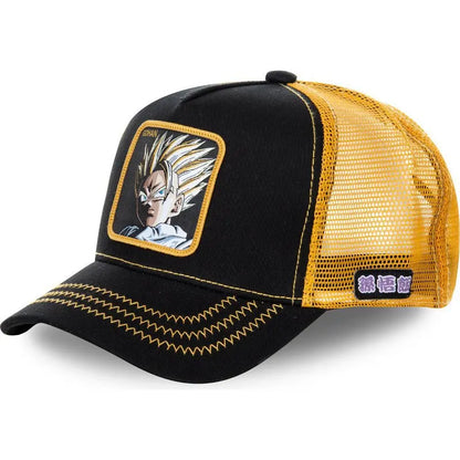 Casquette de baseball en coton Dragon Ball Styles Anime Son Goku - Hommes et femmes - Hip-hop - Papa - Casquette en maille ajustable - Casquette de camionneur