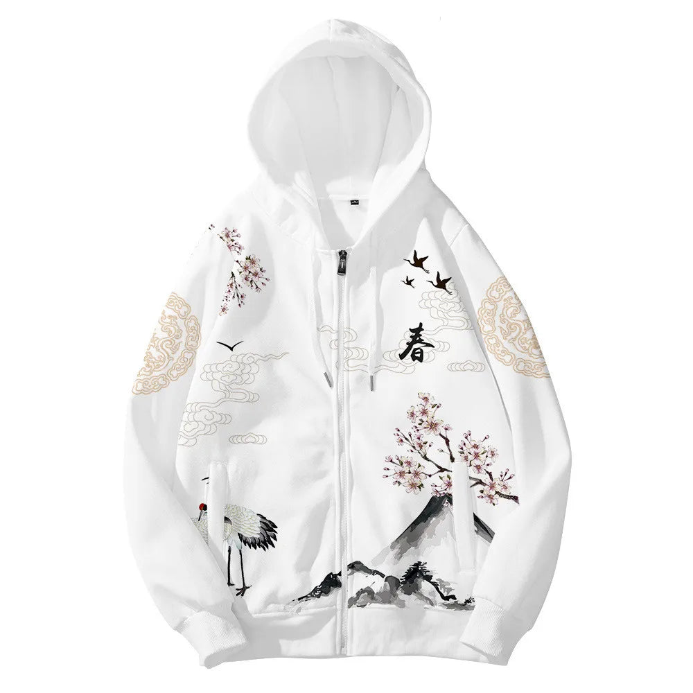 3D print majice s kapuljačom za Kinesku novu godinu za muškarce i djecu, modni dragon grafički sweatshirts, cool streetwear hoody top