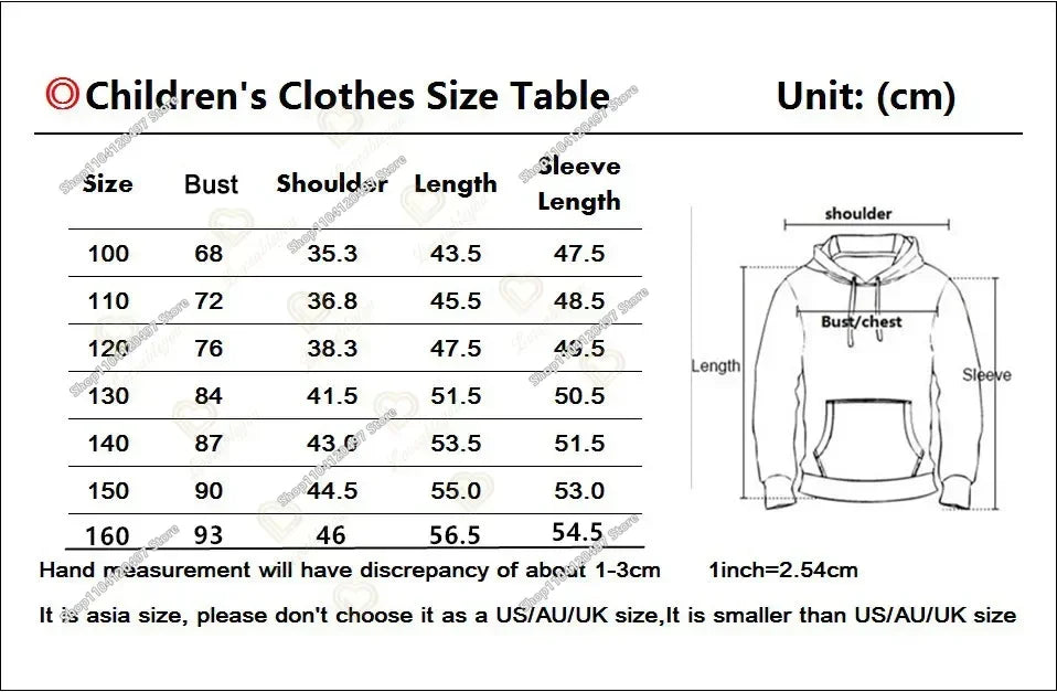2024 New Game Zipper Hoodie Children's Sweatshirt Fortnite Pullover Sweatshirts Fashion Boys and Girls Clothing