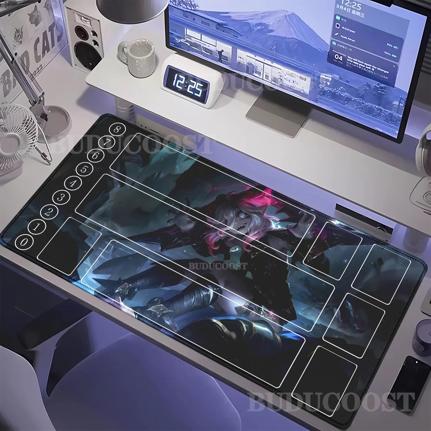 HD Printing playmat League of Mouse Pad Legends Riftbound Series TCG LOL Card 600x350mm office Stitched Edge Board Game Desk Mat
