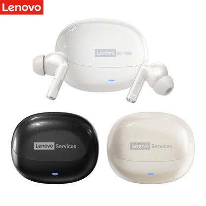 Lenovo LE257 TWS Wireless Bluetooth 6.0 Headphones with HiFi Sound, ENC Noise Reduction, Gaming Earbuds with Mic, Sports Waterproof Headset