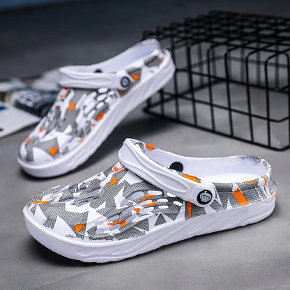 Nouvelle mode sandales hommes sabots sandales confortables respirant plage sandales hommes femmes sabots pantoufles fond souple hommes chaussures