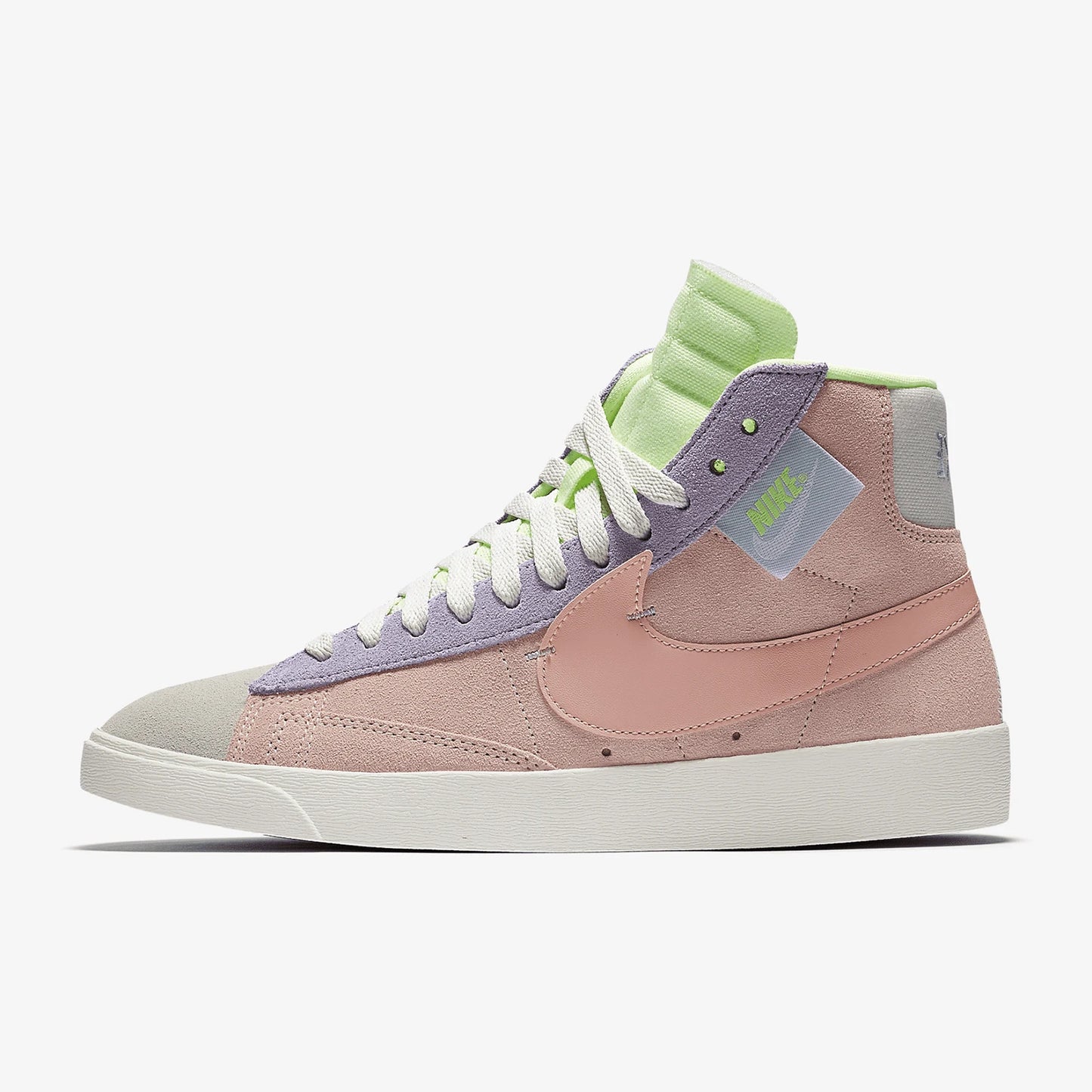 Nike Authentic Womens New Season Structural Patch High-Top Casual Shoes CQ7786-661