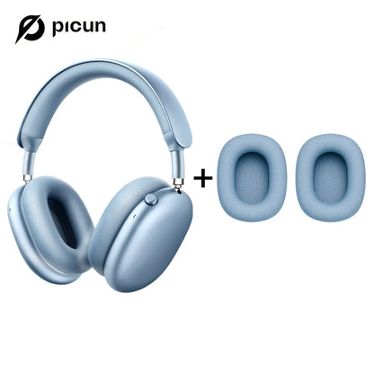 Picun F8MAX ANC Wireless Headphones 59dB Noise Cancelling Bluetooth 6.0 Over Ear Headset with Spatial Audio, 180H Battery Life & HiFi Sound