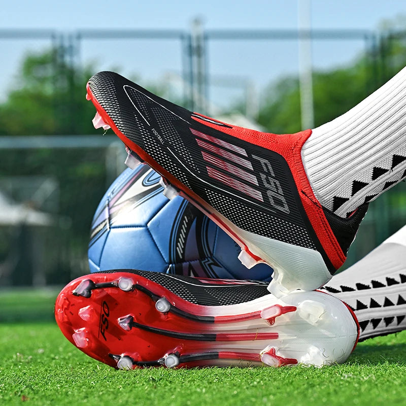 Nouvelles Chaussures de Football pour Hommes, Résistantes au Terrain, Respirantes, de Haute Qualité, Décontractées, Ultralégères, pour l'Extérieur
