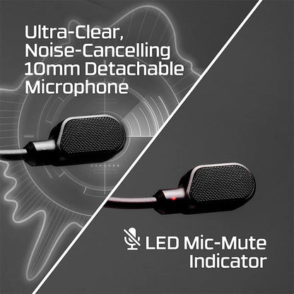 HyperX Cloud III Wired Gaming Headset with DTS X Spatial Audio, 53mm Drivers, Noise Cancelling Mic – USB & 3.5mm Gaming Headphones for PC, PS5, Xbox, Switch