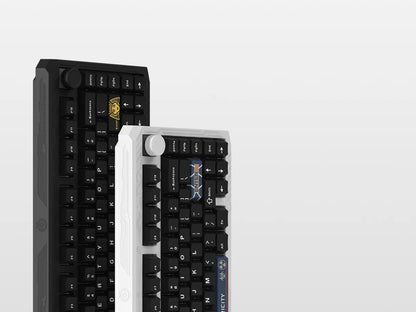 Womier ERA75 V2 75% Wireless Aluminum Mechanical Keyboard with VIA/QMK Knob 3-Mode Gasket Hot Swappable Keyboard for PC Computer
