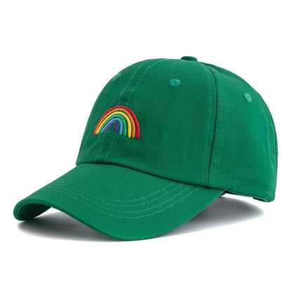 Unisex Baseball Cap Rainbow Embroidery Sports Hats Fashion Hat Cap For Men Women Streetwear Dad Hats