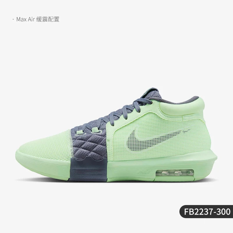 Nike Official Genuine 2024 New Men's Cushioning and Wear-Resistant Basketball Shoes FB2237-300