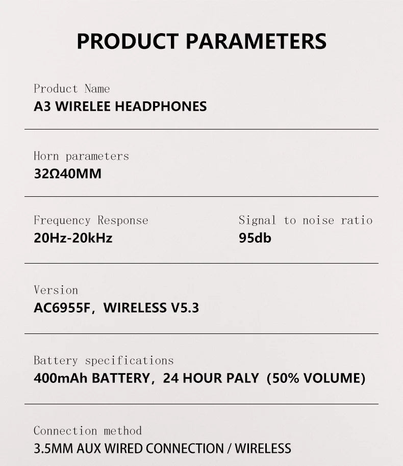Wireless TV Headphones Bluetooth 5.0 with USB Adapter, Foldable Stereo Wireless TV Headphones with Mic for Samsung Smart TV, PC, Laptop & Music