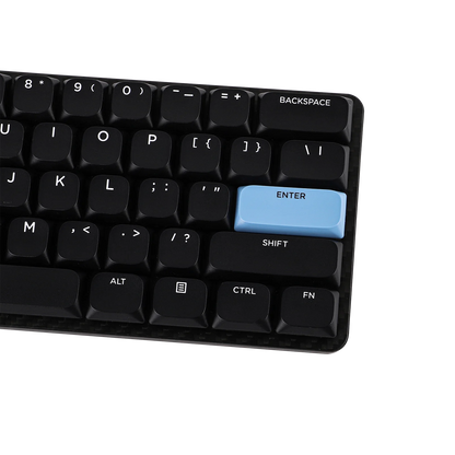 EPOMAKER Carbon60 60% QMK/VIA ANSI VIA Wired/Bluetooth 5.0/2.4GHz Wireless Portable Mechanical Keyboard Carbon Fiber Case