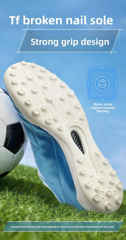 Kelme Men‘s Tf Football Boots Soccer Cleats Youth Artificial Natural Grass Professional Match Training Turf Shoes Short Studs