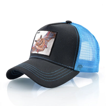 Streetwear Trucker Caps With Scorpion Patch Men's Snapback Hip Hop Baseball Cap For Women Four Seasons Fashion Casquette Hats