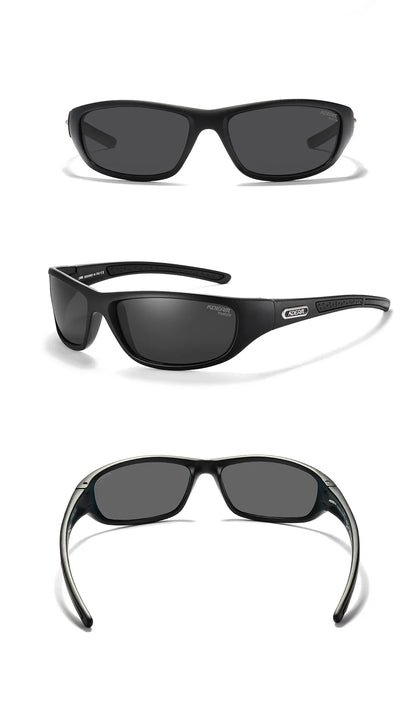 KDEAM Polarized Men's Sunglasses New Goggles Colorful Driving Glasses TR90 Hiking Camping Fishing Outdoor Cycling Gafas De Sol