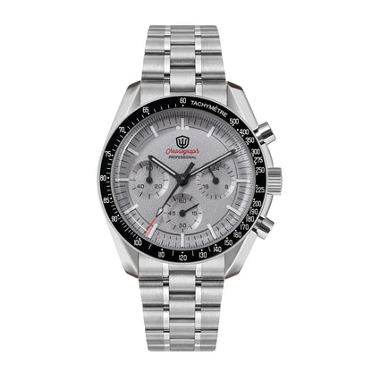 Watchdives New Wd1863 Quartz Men Watch VK63 Chronograph Bubble Sapphire Waterproof 39Mm Steel Top Brand Luxury Business Watch
