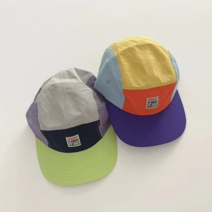 Retro Japanese Style Hip-hop Hats Thin 5 Panel Flat Brimmed Baseball Cap Breathable Quick-drying Sunscreen Hat Unisex