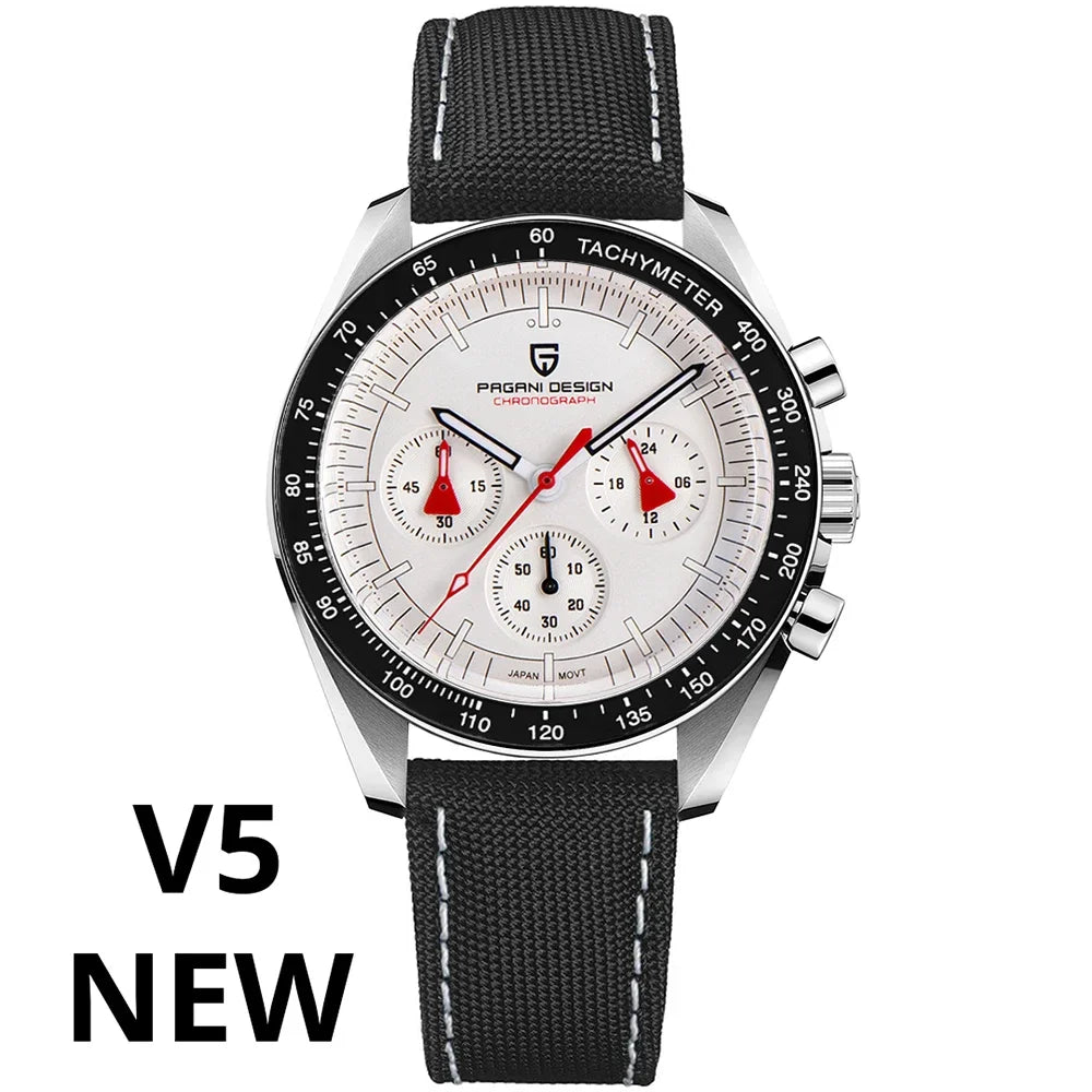 2026 New PAGANI DESIGN AK Project Mars Men's Watches Luxury Quartz Watch Men AR Sapphire Speed Sport Chronograph Automatic Date