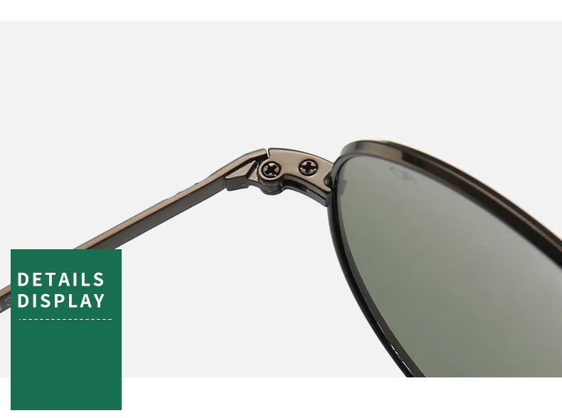 AO Aviation Men's Retro Sunglasses Fashion Pilot American Optical Sun Glasses for Women Unisex Metal UV400 SunShades  Gafas AO57