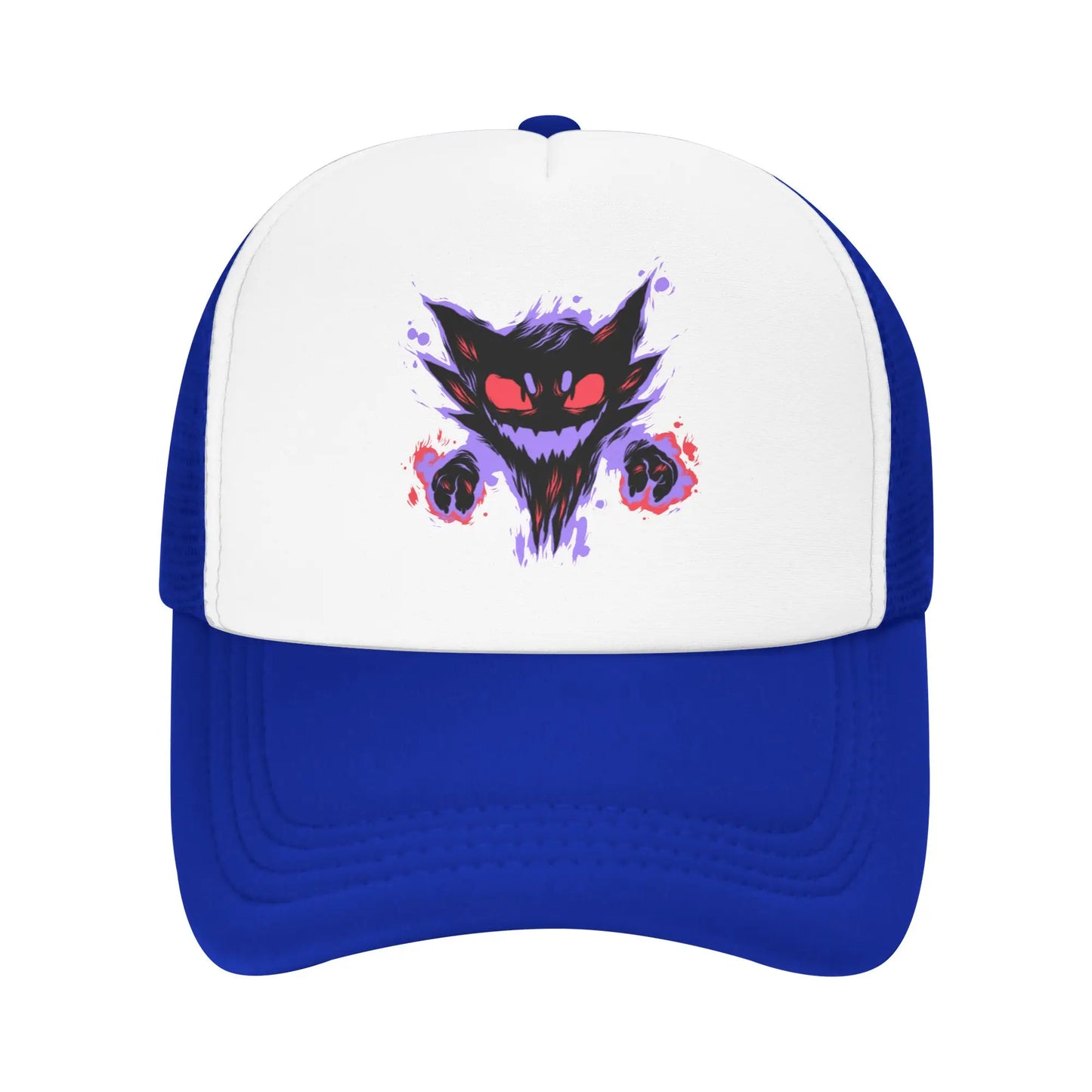 Haunter Gengar Trucker Hat Mesh Baseball Caps Snapback Caps Pokemon Pocket Anime Dad Hat Trucker Hat Adjustable Sport Cap Summer