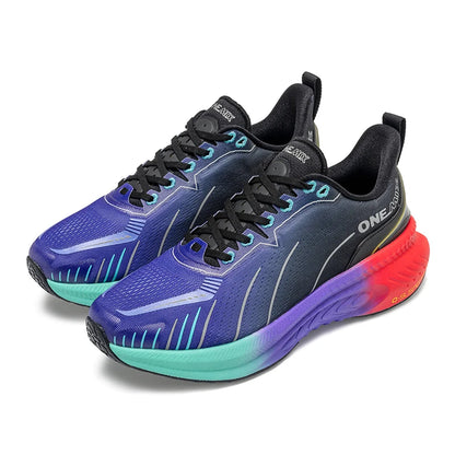 ONEMIX Neue Laufschuhe mit Dämpfung für Herren, geeignet für intensive Läufer, Schnürschuhe, Sportschuhe für Damen, rutschfeste Outdoor-Sportschuhe für Herren