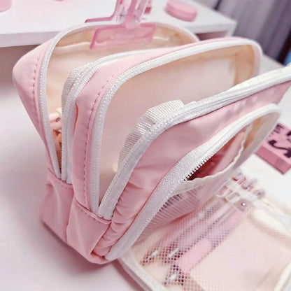 Fortnite Pen Box Creative Game Pattern Pencil Case Harajuku Storage Bag Boy Girl Back to School Supplies Birthday Party Gifts