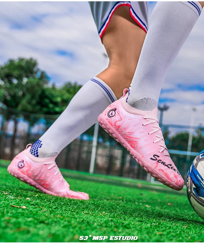 Professional Soccer Sneakers for Men Women High Quality Fashion Men's Football Cleats Large Size 46 Futsal Shoes Man Trainers
